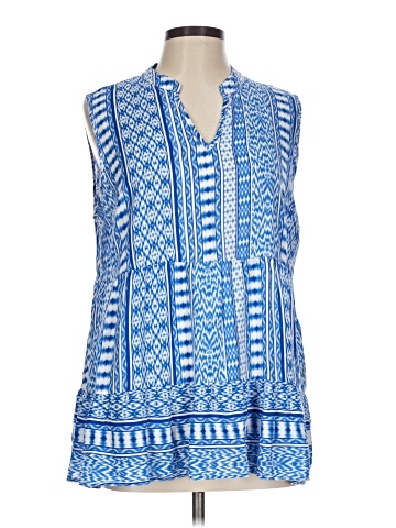 Unique Spectrum Sleeveless Blouse (view 1)