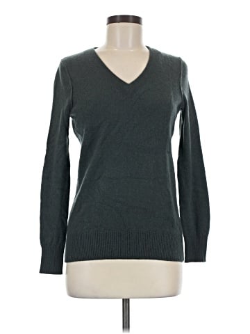 Aqua Cashmere Pullover Sweater (view 1)