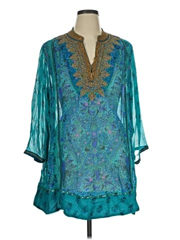 Soft Surroundings 3/4 Sleeve Blouse (view 1)