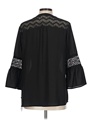 NY Collection 3/4 Sleeve Blouse (view 2)