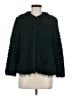 Zara Basic 100% Polyester Green Faux Fur Jacket Size M - photo 1
