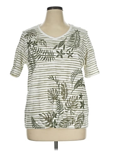 Karen Scott Short Sleeve Top (view 1)