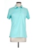 Nike Golf 100% Polyester Teal Short Sleeve Polo Size L - photo 1