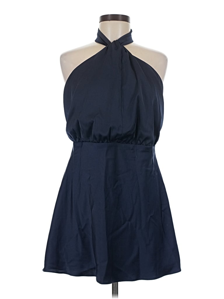 Pre-owned Lulus Cocktail Dress In Blue