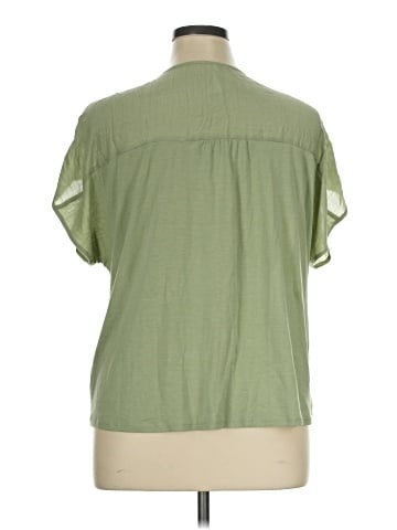 Perseption Concept Short Sleeve Blouse (view 2)