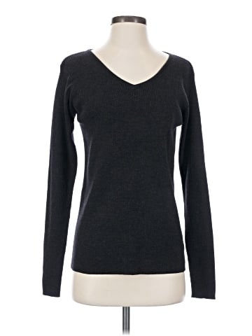 Linda Allard Ellen Tracy Wool Pullover Sweater (view 1)