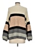 Umgee Stripes Tan Pullover Sweater Size S - photo 2