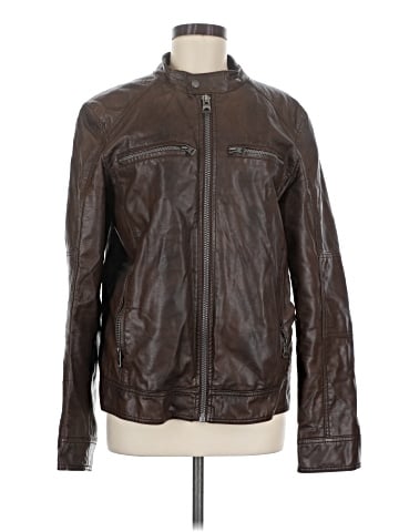 Guess Faux Leather Jacket (view 1)