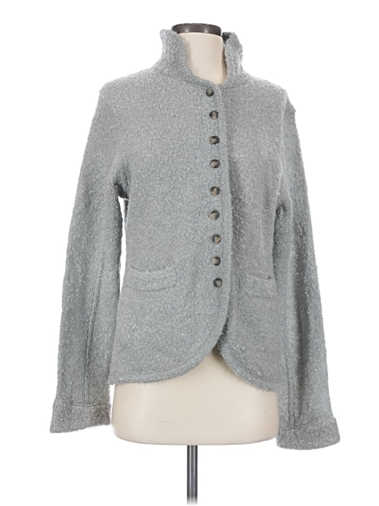 Pre-owned Sundance Cardigan Sweater In Gray