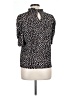 CeCe Black Short Sleeve Turtleneck Size L - photo 2