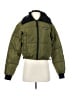iets frans 100% Polyester Green Coat Size XS - photo 1