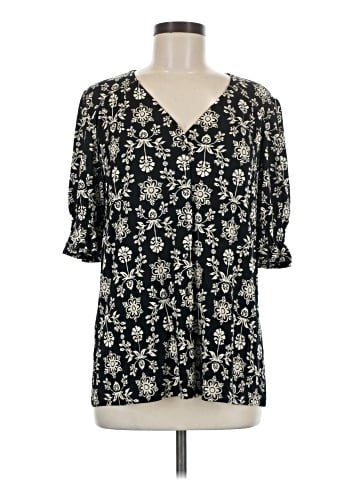 Croft & Barrow 3/4 Sleeve Blouse (view 1)