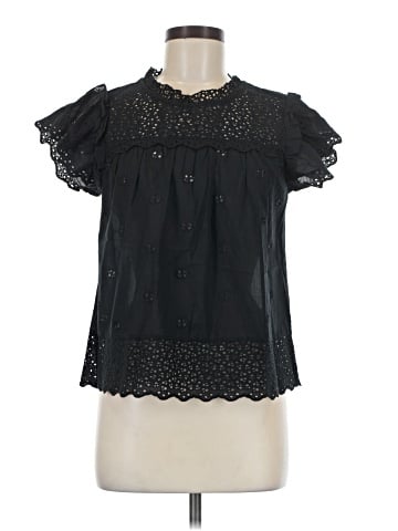 Calypso St. Barth Short Sleeve Blouse (view 1)