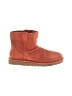 Ugg Australia 100% Leather Orange Ankle Boots Size 7 - photo 1