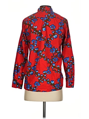 J.Crew Collection Long Sleeve Blouse (view 2)