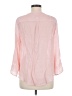 Ruby Rd. Pink 3/4 Sleeve Button-Down Shirt Size M - photo 2