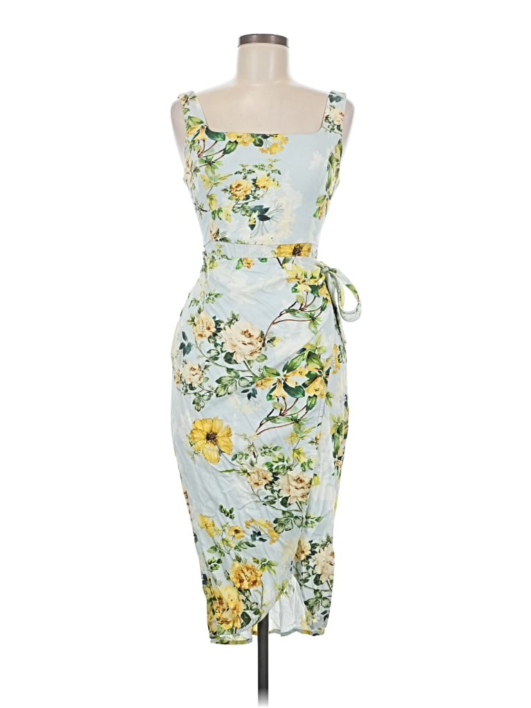 Pre-owned Vici Cocktail Dress In Yellow