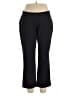 Lands' End Solid Black Active Pants Size XL (petite) - photo 1