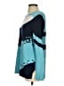 Nic + Zoe Color Block Blue Pullover Sweater Size S - photo 5