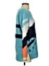 Nic + Zoe Color Block Blue Pullover Sweater Size S - photo 4