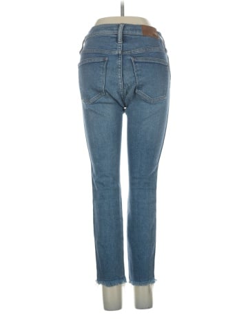 Madewell Petite 10" High-Rise Skinny Jeans in Cordova Wash: Button-Front Edition (view 2)