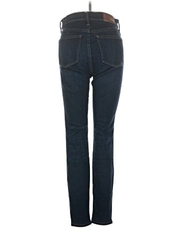 Madewell 9" Mid-Rise Skinny Jeans in Larkspur Wash: TENCEL&trade; Denim Edition (view 2)