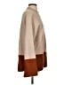 Fab'rik Color Block Tan Turtleneck Sweater Size S - photo 4