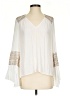 Ramy Brook 100% Polyester Ivory 3/4 Sleeve Blouse Size XS - photo 1
