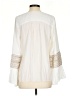 Ramy Brook 100% Polyester Ivory 3/4 Sleeve Blouse Size XS - photo 2