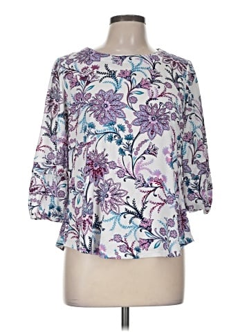 Kim Rogers 3/4 Sleeve Blouse (view 1)