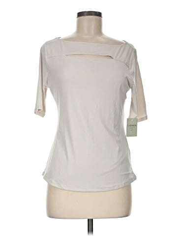 Carmen Carmen Marc Valvo Short Sleeve Top (view 1)