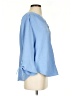 Alfred Dunner 100% Polyester Blue 3/4 Sleeve Blouse Size S (petite) - photo 4