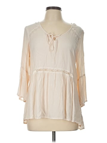 Mossimo Supply Co. 3/4 Sleeve Blouse (view 1)