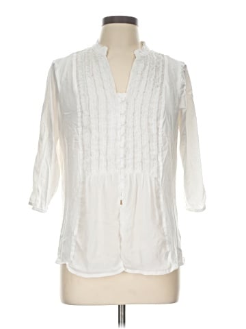 Coldwater Creek 3/4 Sleeve Blouse (view 1)