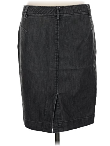 Kenneth Cole REACTION Denim Skirt (view 2)