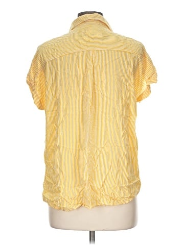 Cosmic Blue Love Short Sleeve Blouse (view 2)