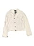 Bebe 100% Cotton White Jacket Size M (kids) - photo 1