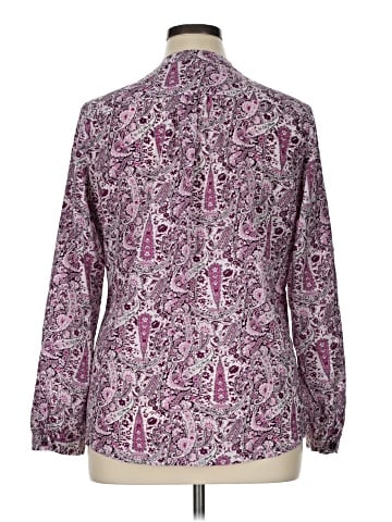 Laura Scott Long Sleeve Blouse (view 2)