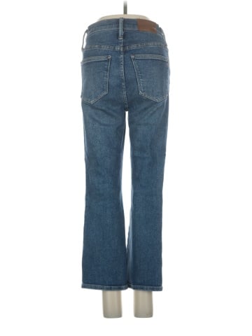 Madewell Petite Cali Demi-Boot Jeans in Bodney Wash (view 2)