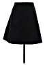 Babaton Solid Black Formal Skirt Size 2 - photo 2