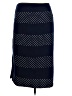 De Collection Polka Dots Blue Casual Skirt Size XL - photo 2