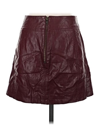 Free People Faux Leather Skirt (view 2)