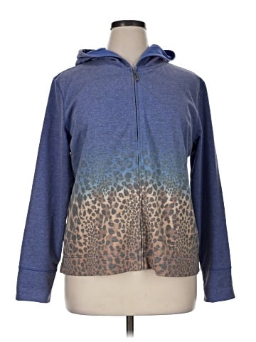 Oleg Cassini Zip Up Hoodie (view 1)