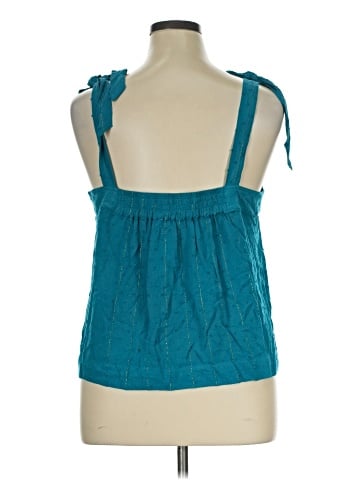 Rose + Olive Sleeveless Blouse (view 2)