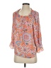 Talbots Orange 3/4 Sleeve Blouse Size P Petite - photo 1