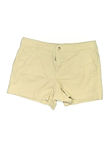 Ann Taylor LOFT Khaki Shorts (view 1)