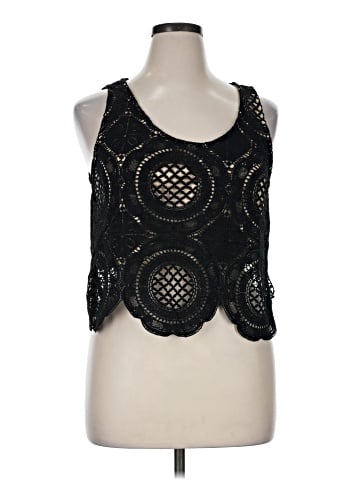 Charlotte Russe Sleeveless Blouse (view 1)