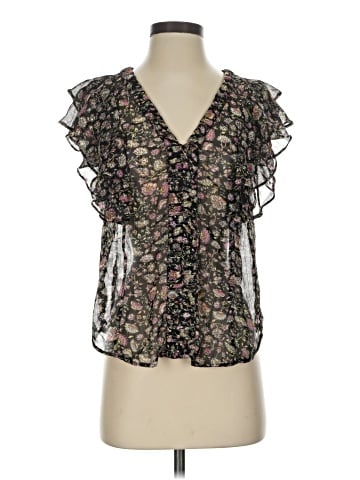 MNG Short Sleeve Blouse (view 1)