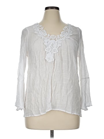 Zac & Rachel 3/4 Sleeve Blouse (view 1)