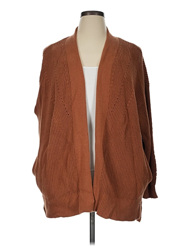 Pre-owned Universal Thread Cardigan Sweater In Brown